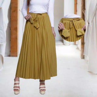 Premium Rope Plisket Rock Women Rock Maxi Skirt Pleates 456 Good Quality 1pcs 300 Gram Shopee Singapore