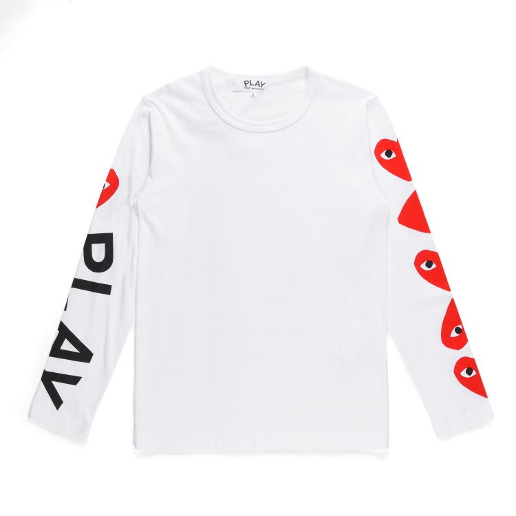 commes de garcon long sleeve shirt