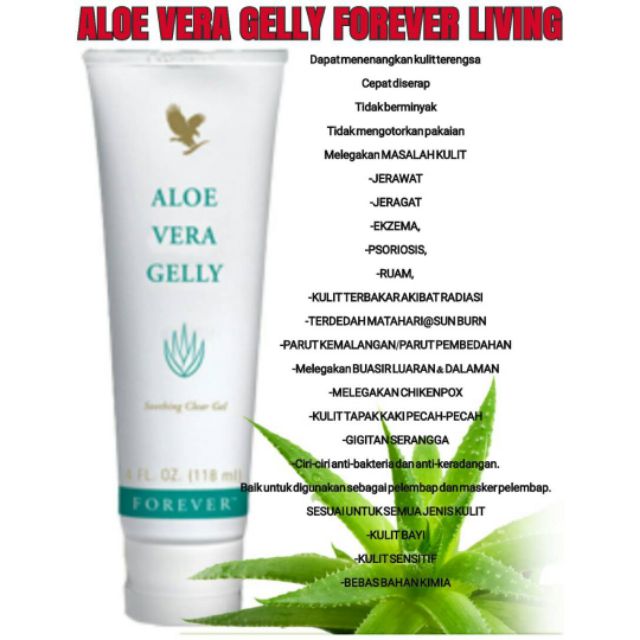 Forever Living Aloe Vera Gelly Exp 5 2024 Shopee Singapore