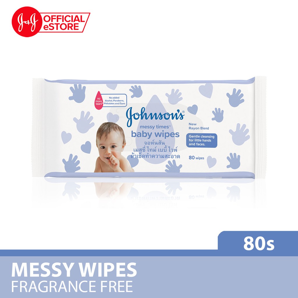 johnson's baby messy times wipes