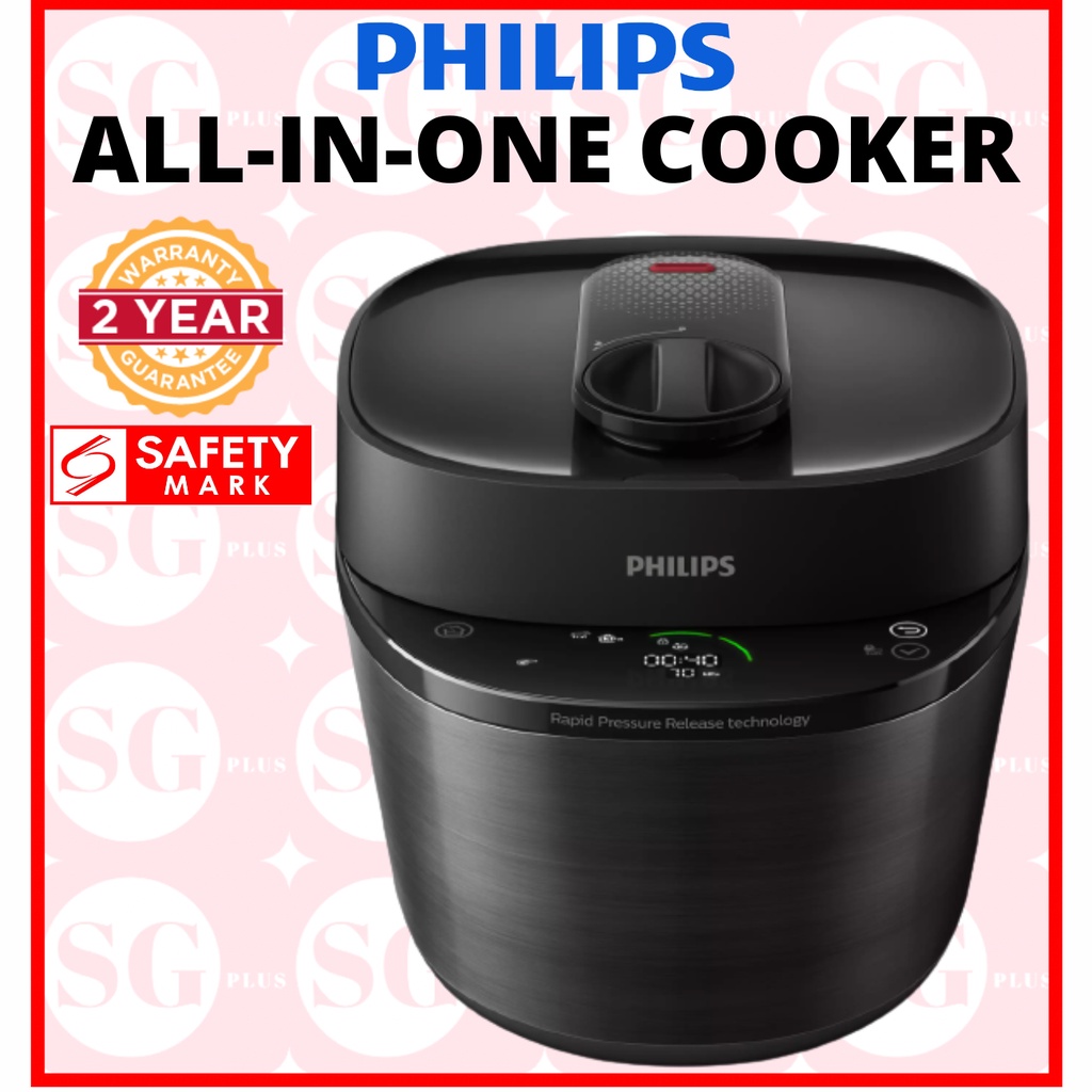 Philips HD2151 AllinOne Cooker Pressurised Shopee Singapore