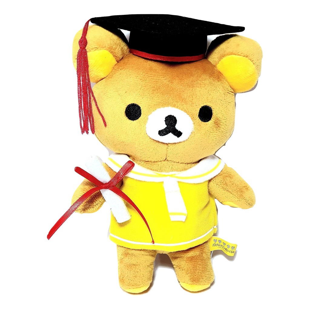 rilakkuma graduation bear