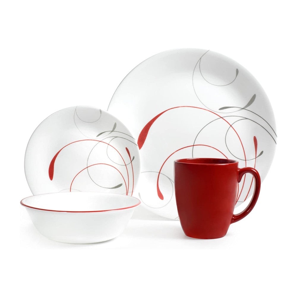 Corelle 16pc Dinnerware Set Splendor Shopee Singapore
