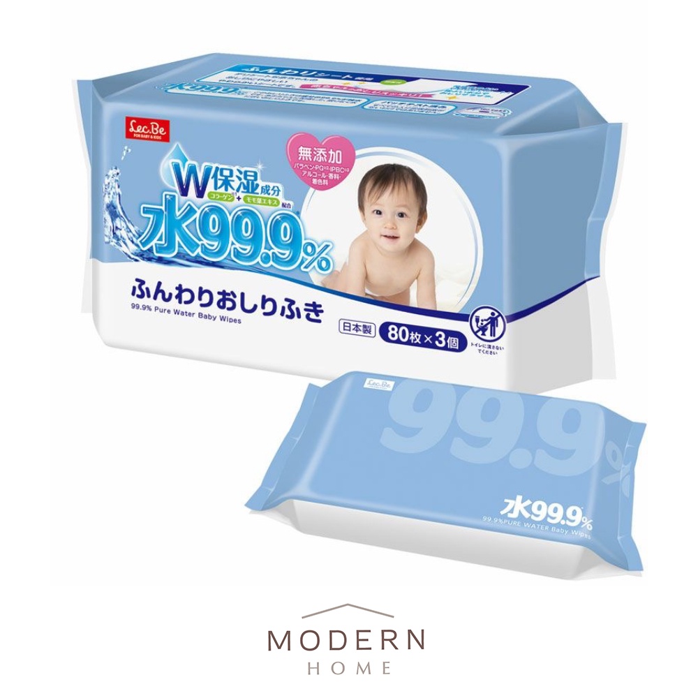 LEC 99.9 Pure Water Baby Wipes / Wet Tissue / Wet Wipes / Sensitive