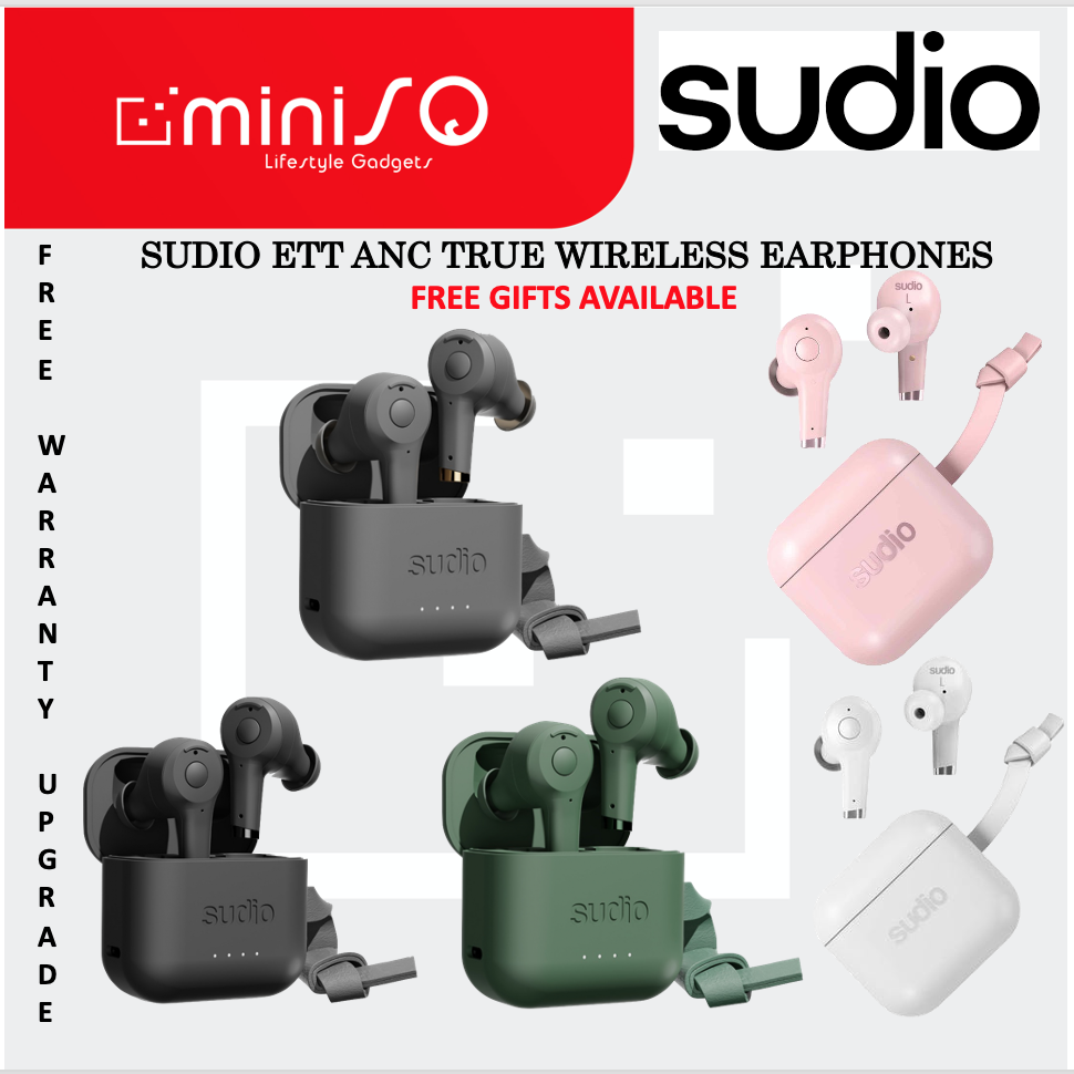 sudio noise cancelling earbuds