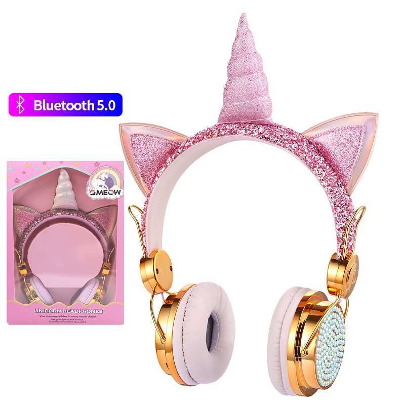bluetooth headphones unicorn