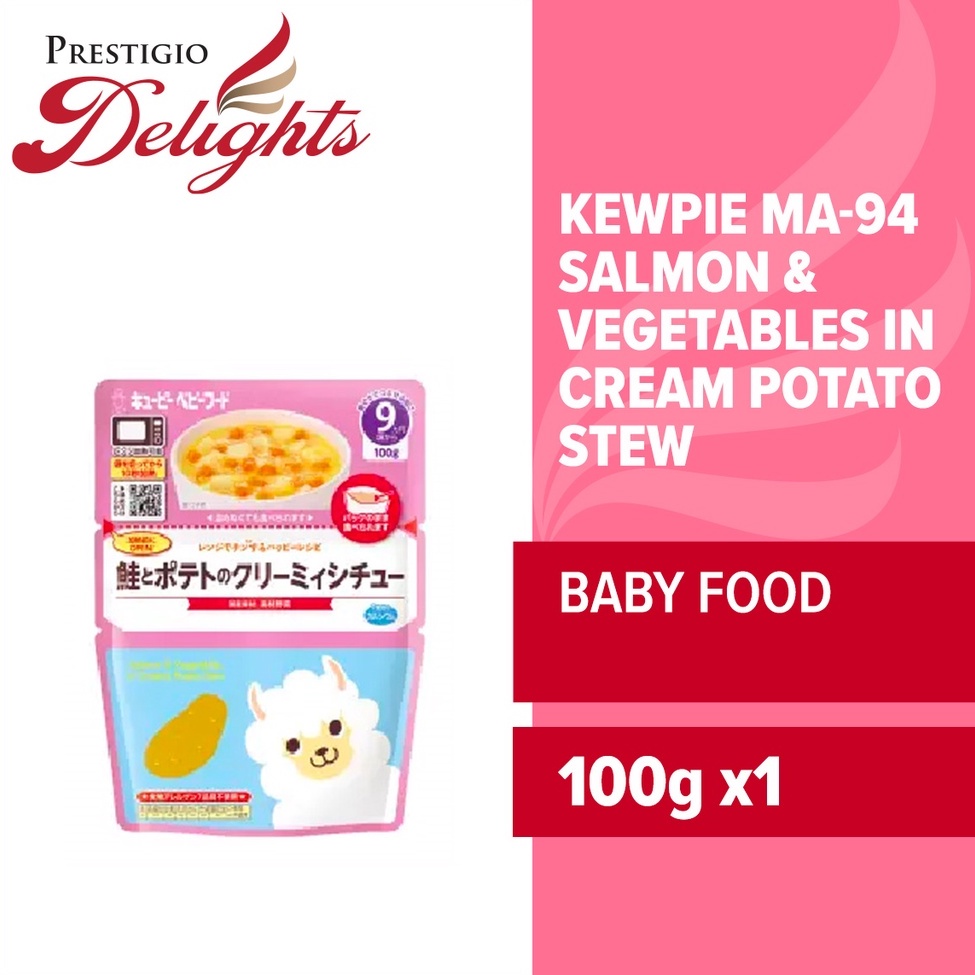 Kewpie MA94 Salmon & Vegetables in Cream Potato Stew 100g Shopee