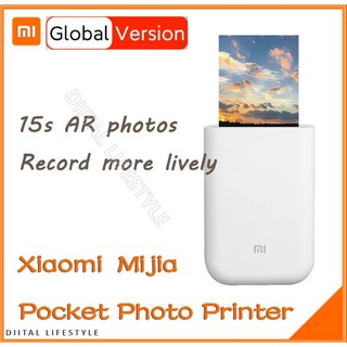 Global Version Xiaomi Portable Photo Printer AR Photo Pocket Wireless Bluetooth Printer Support Mi Home App