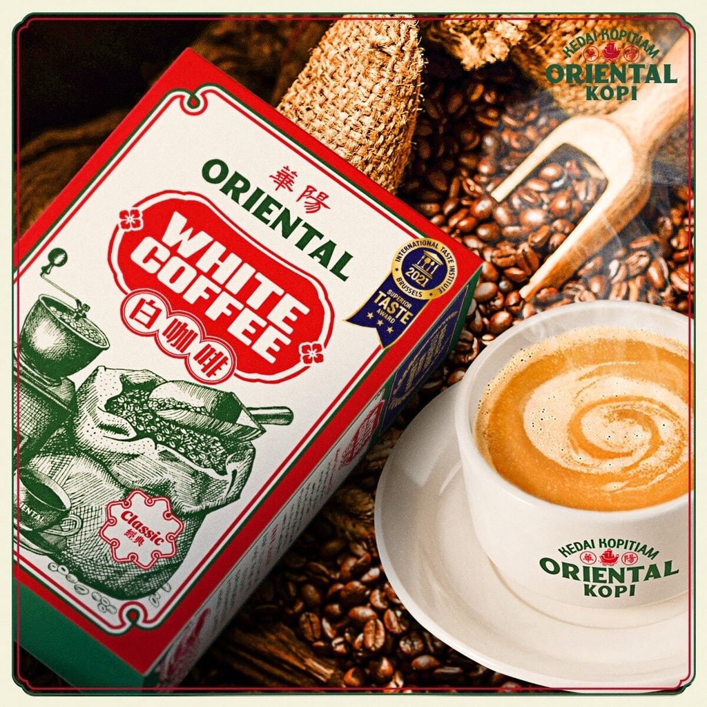Huayang Oriental Classic White Coffee/Oriental Roasted Coffee Coffee/Huayang Charcoal Grilled (1