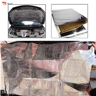 Car 100*140CM Glass Fibre Car Engine Bay Bonnet Insulation Noise Hood Sound Proofing Heat