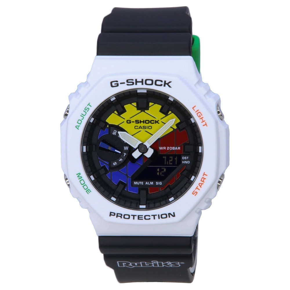 Casio RUBIKS x GShock Limited Edition Analog Digital Colorful Dial Quartz GAE2100RC1A