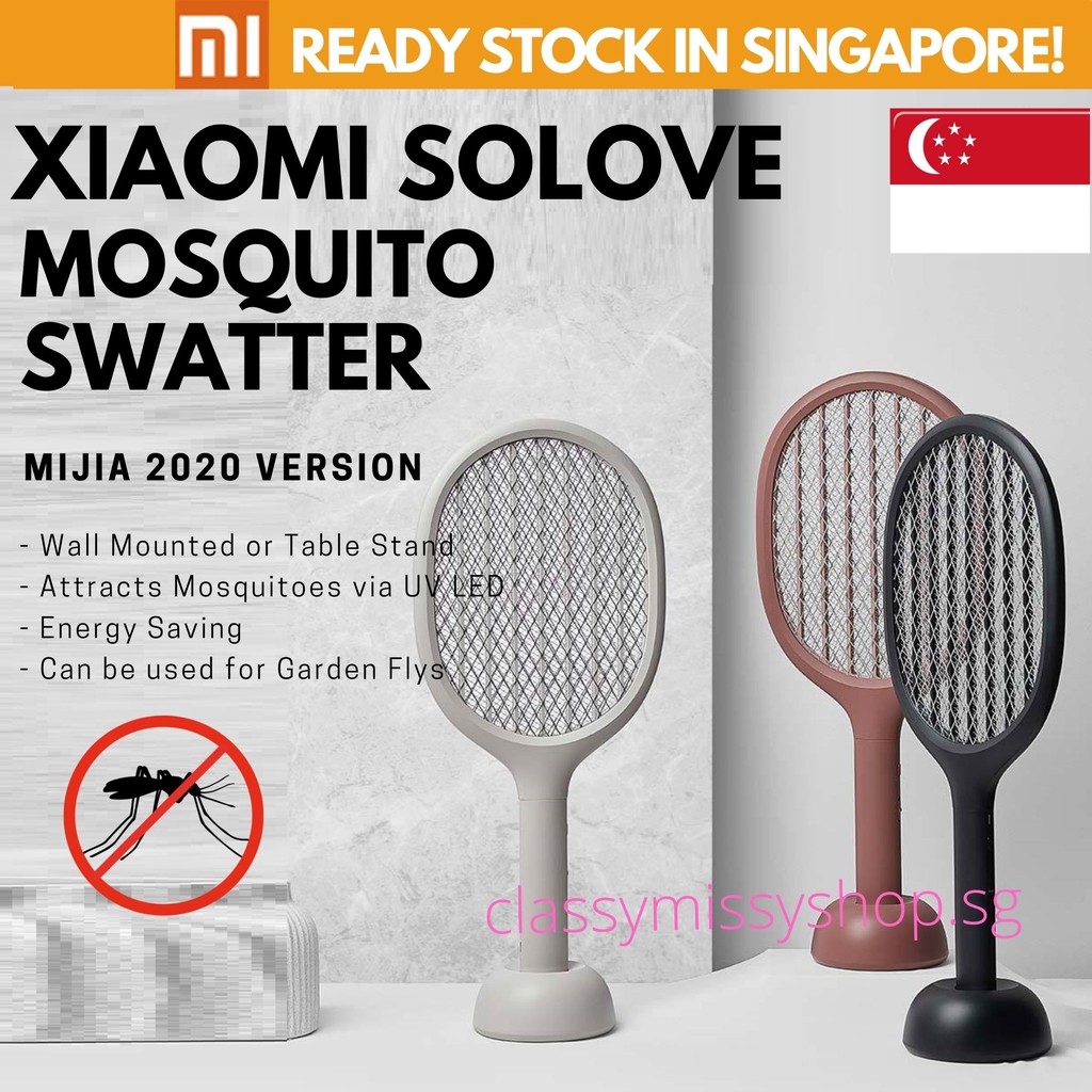 🇸🇬 XIAOMI Solove Electric Mosquito Swatter Wallmounted Insect Killer