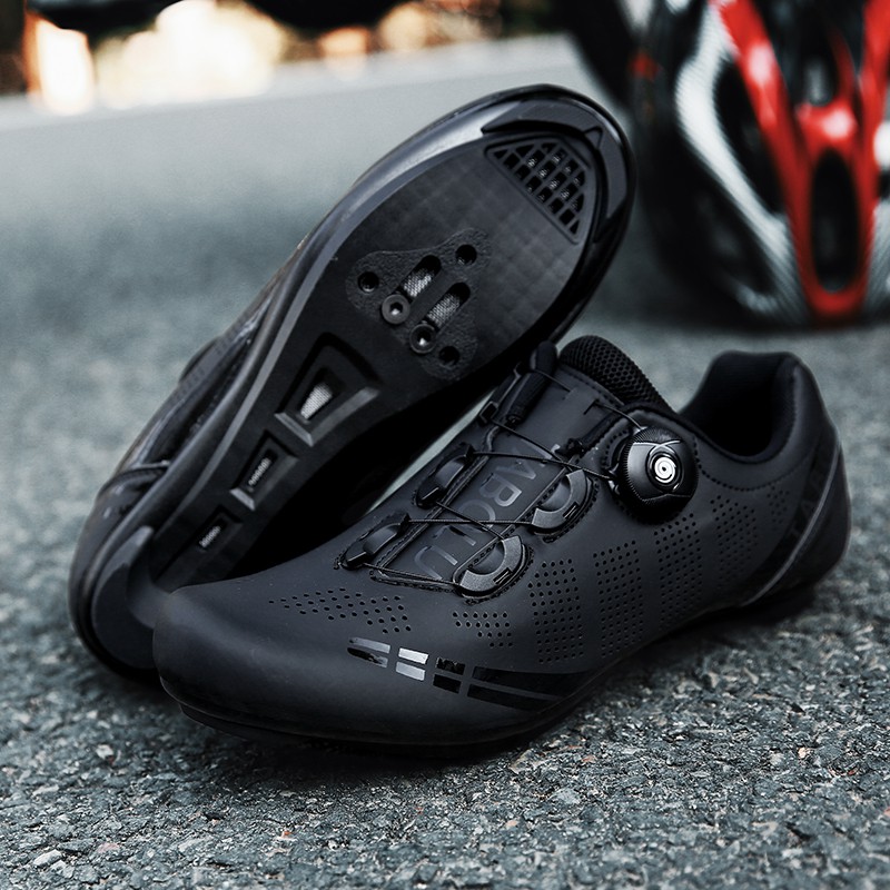 SHOT Ultralight Carbon Fiber Cycling Shoes Cleats Shoes Nonslip Road