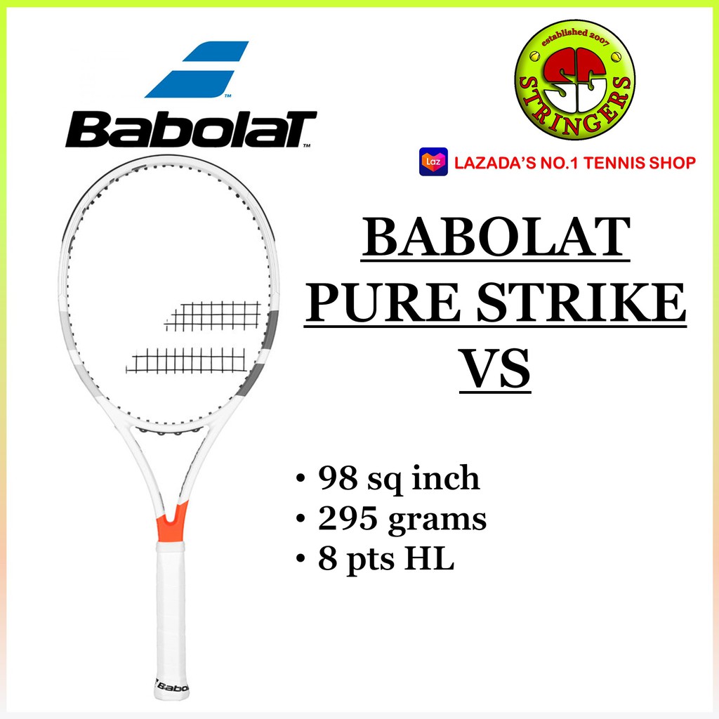 Babolat Pure Strike Vs Tennis Racket Shopee Singapore