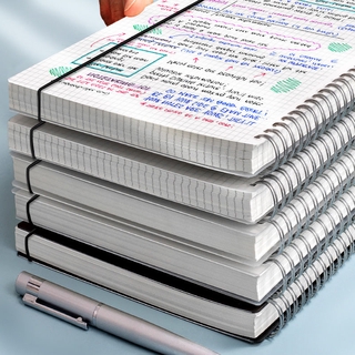 A5 notebook simple college student classroom notebook thickened coil notebook student grid diary Spiral Notebook