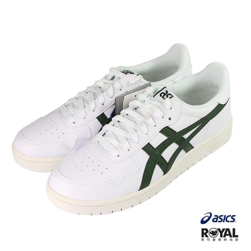 asics japan s white leather shoes men no. b0779 new bamboo | Shopee  Singapore