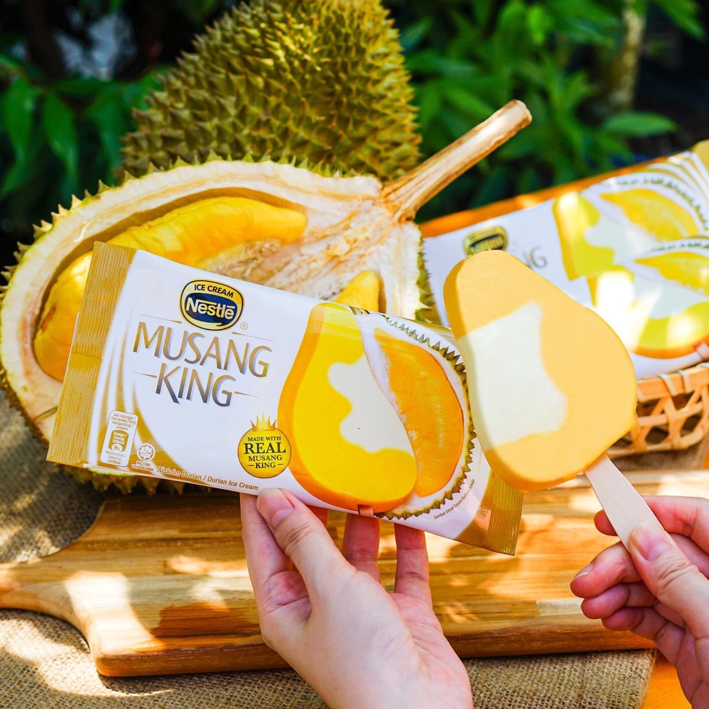 Nestlé Musang King Durian Ice Cream Halal Bundle Of 6 Sticks W Cooler Bag Shopee Singapore 7446