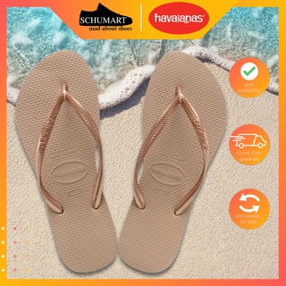 Image of [BY SCHUMART] Havaianas Women Slim Rose Gold