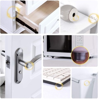 50Pcs/Sheet Silicone Anti-collision Door Stop Pad / Self-Adhesive Transparent Cabinet Furniture Muffler Sticker Home Accessories #6