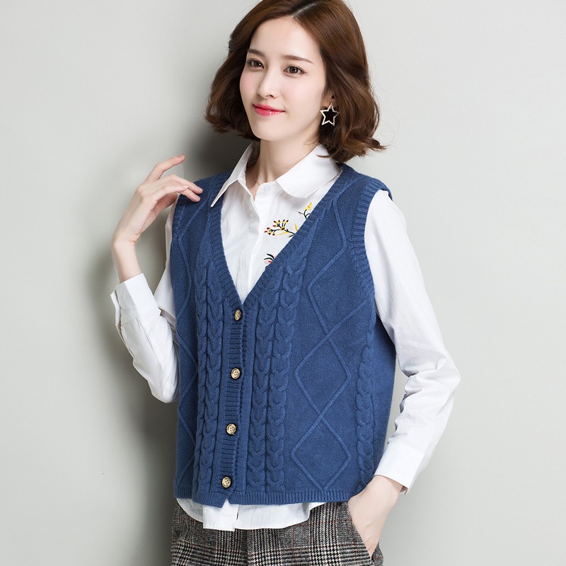 woolen sleeveless sweaters for ladies