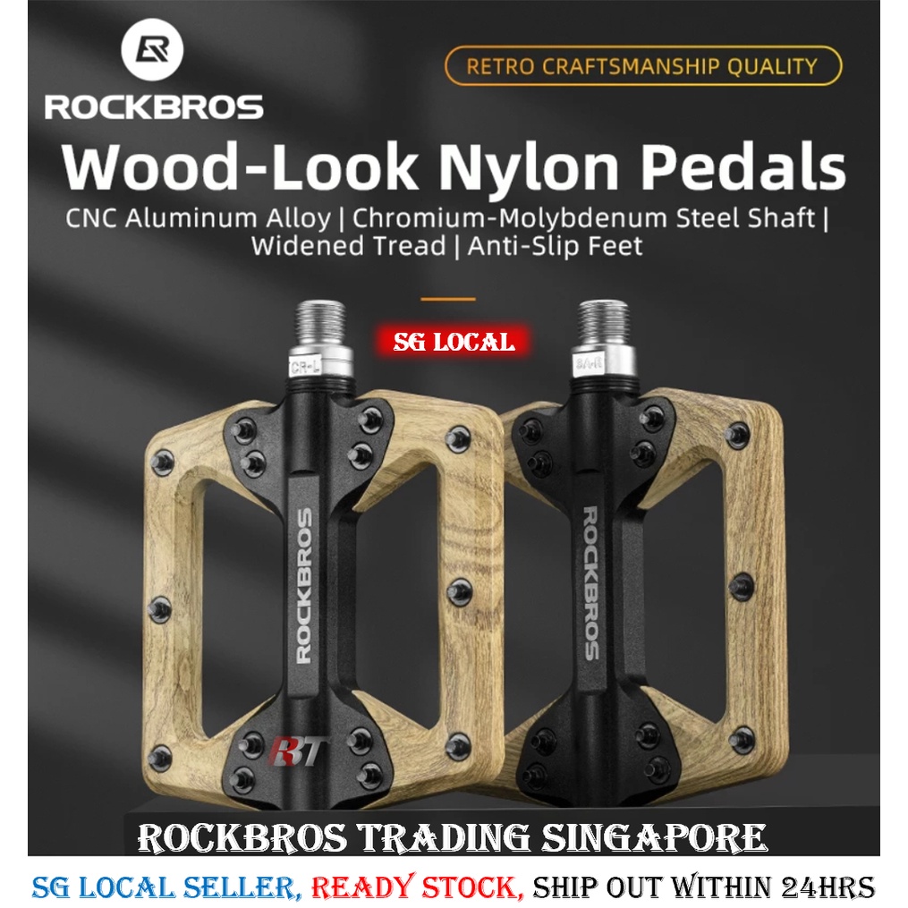 [SG SELLER] RockBros Pedal bicycle pedal mountain bike pedal road bike