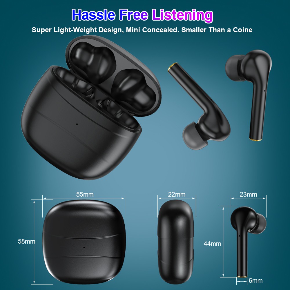 concealed bluetooth earbuds