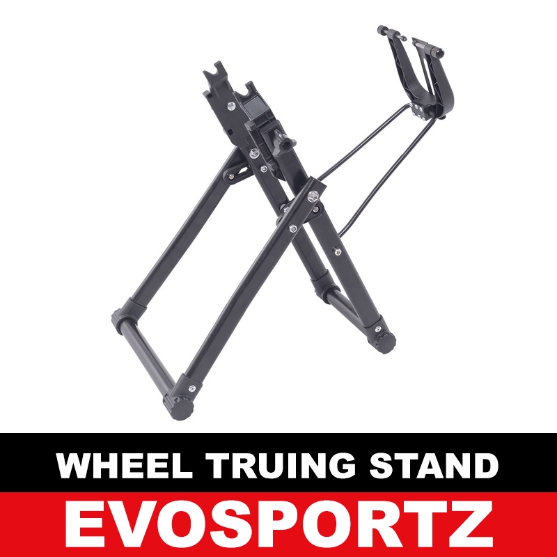 REFURBISHHOUSE Bicycle Wheel Bicycle Wheel Truing Stand Maintenance Mechanic At Home Truing Stand Support Bicyle Repair Tool 36 x 28 x 48 cm 