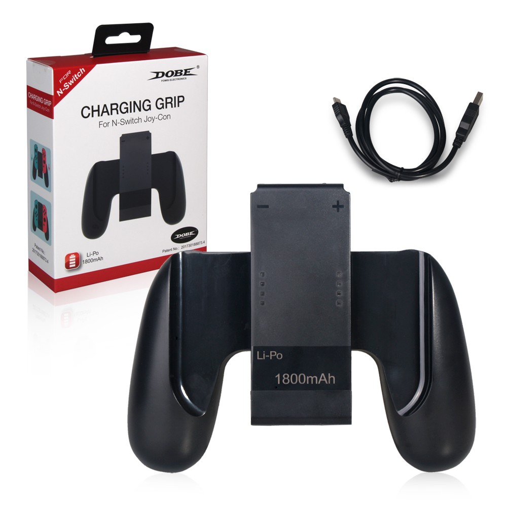 nintendo switch joy con grip charger