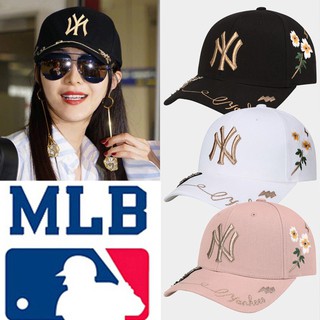 Image of Yankees baseball cap, sequins, summer sunscreen hip-hop hat
