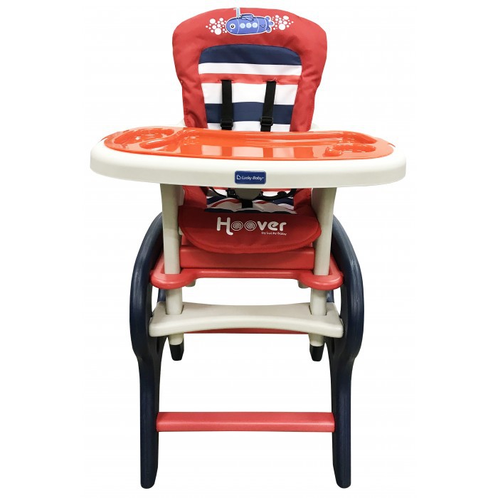 507995 Lucky Baby Hoover Multiway High Chair Red Shopee Singapore