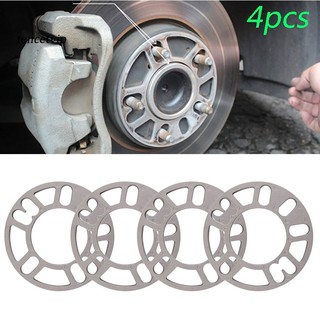 【Y&G】4Pcs 3mm 5mm 8mm 10mm Universal Aluminum Alloy Car Wheel Tire Spacers Shims Set