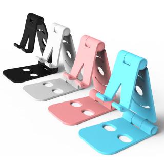 Universal Adjustable Phone Holder / Portable Plastic Phone Stand / Foldable Desk Tablet Mobile Phone Stand / For iPhone 11 Pro XS Max Android Phone Xiaomi Huawei Samsung
