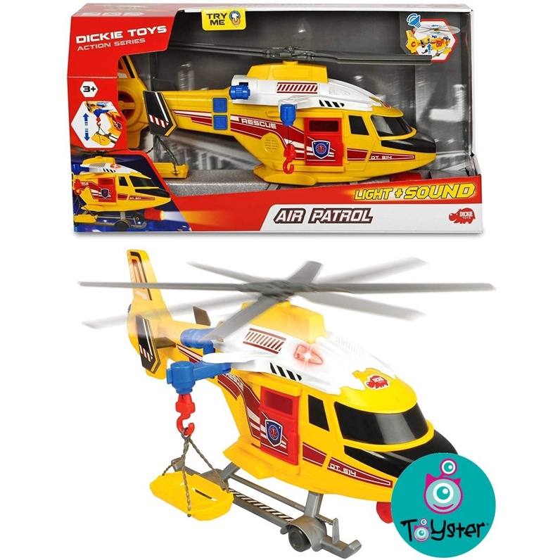 Dickie Toys Air Patrol Rescue Helicopter | Shopee Singapore