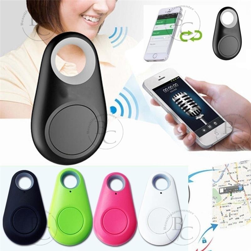 Kindes Smart Tracker GPS Trackers Anti-Lost Theft Device Alarm Mini Bluetooth Wallet Key for Kids Pet 
