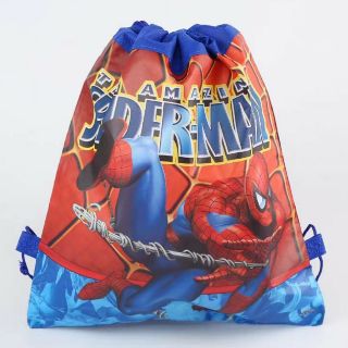 Drawstring bag, super hero, spider man, frozen, hello kitty, Mickey Mouse, kids birthday party ...