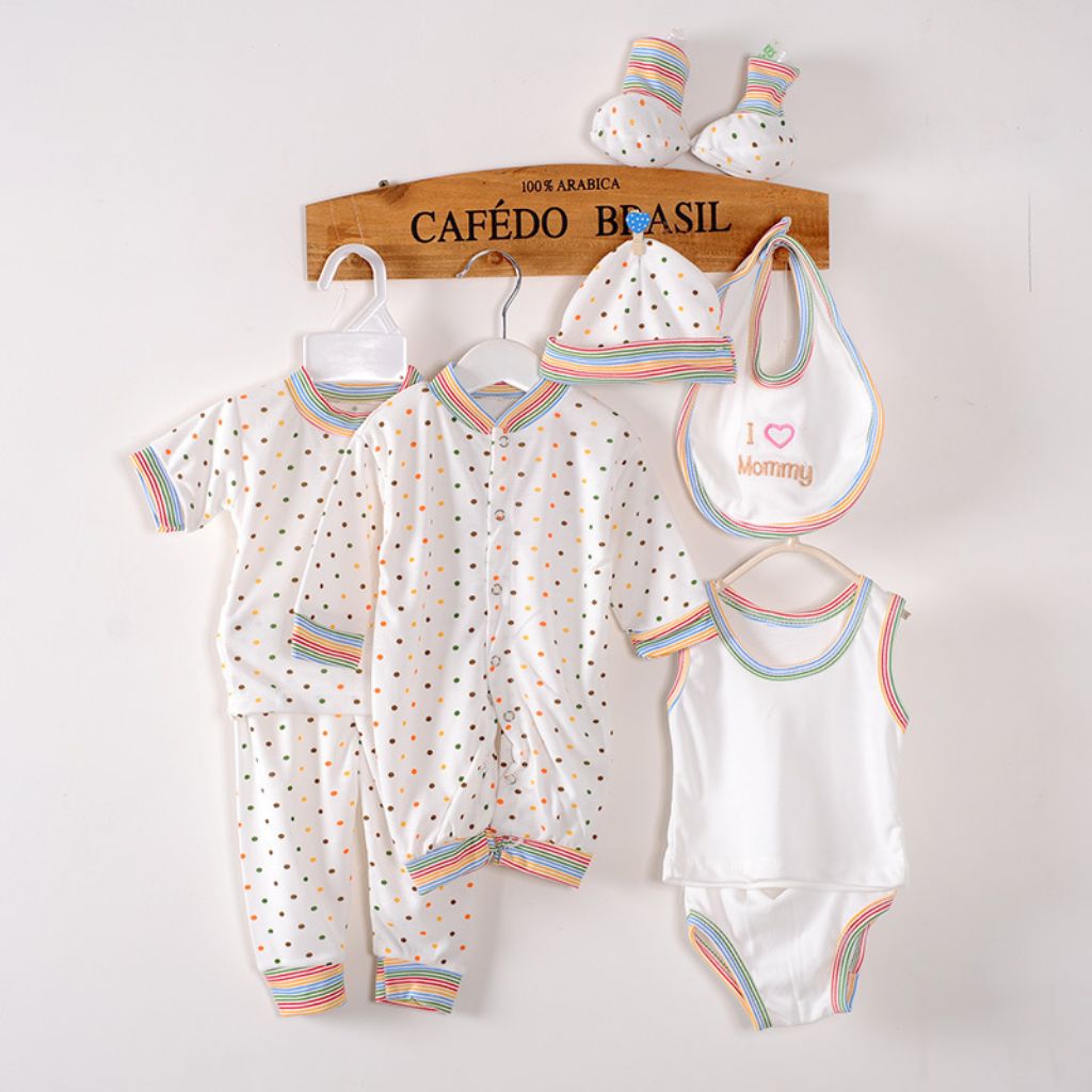 8pcs set newborn baby shower clothing gift set