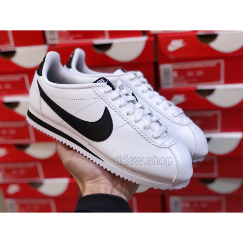 nike classic cortez mens white