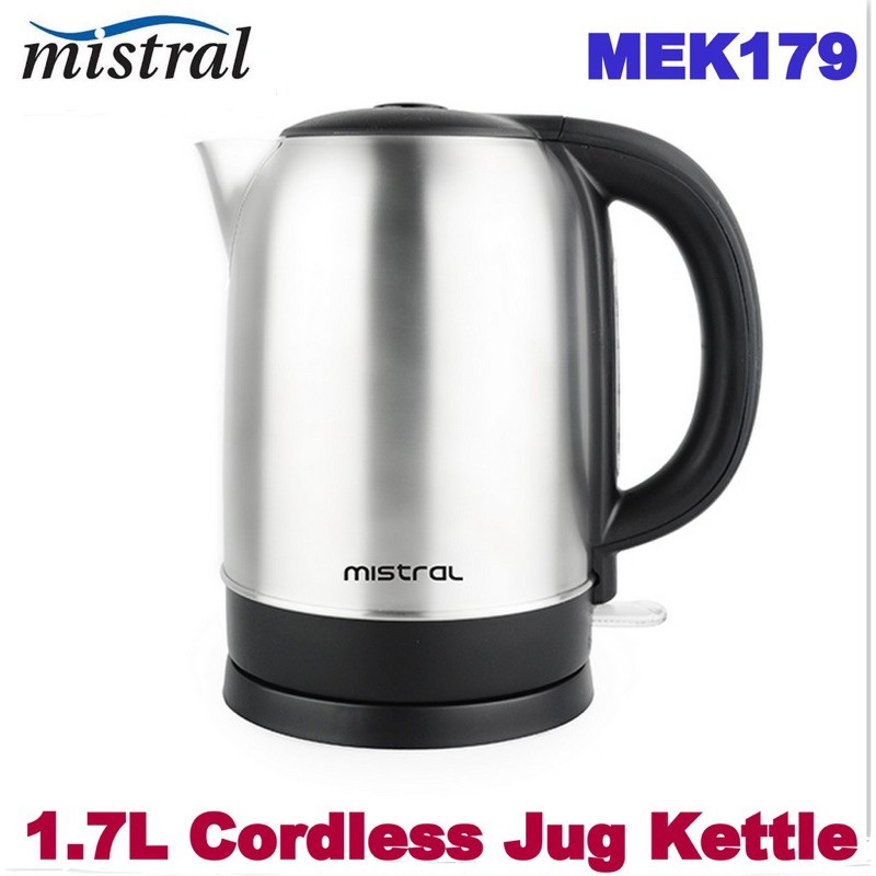 Mistral Mek1702 1.7L Cordless Electric Kettle Shopee Singapore