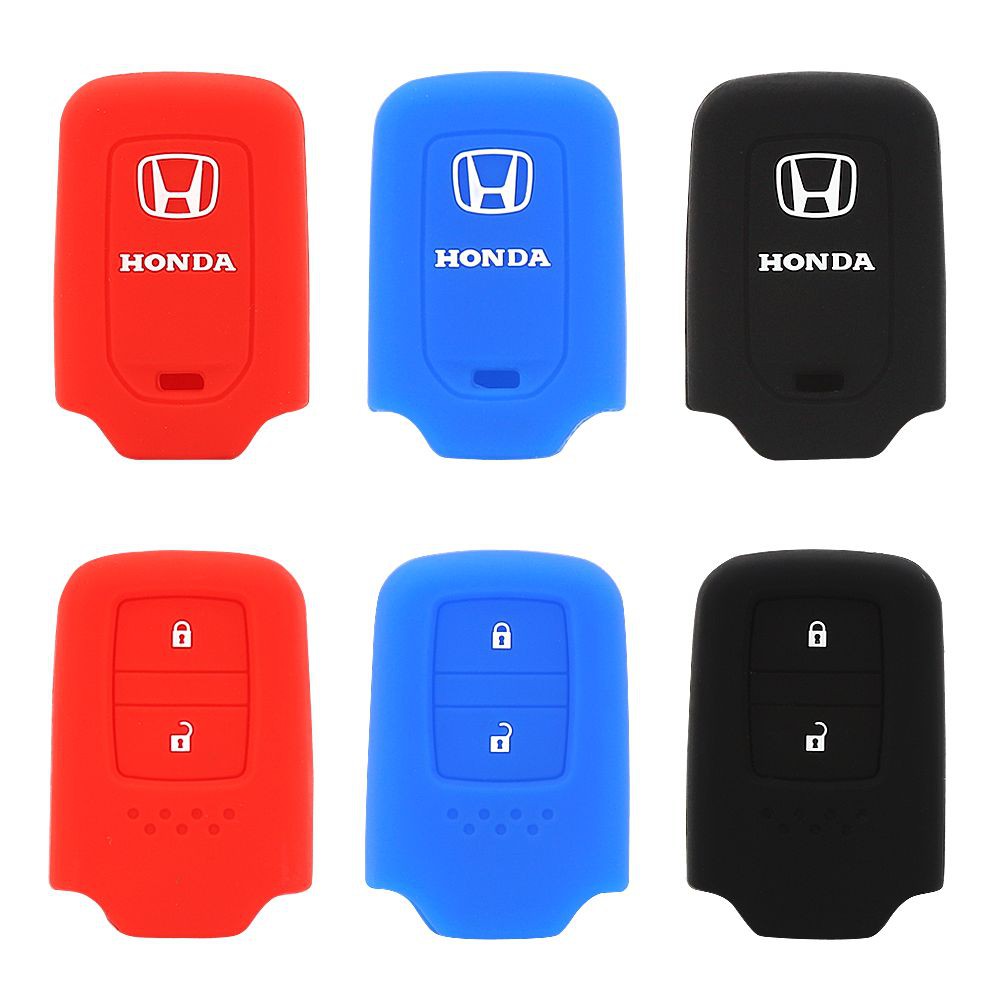 Honda Hrv Crv Jazz 2014 2018 Silicone Car Key Cover 2 Button Remote Shopee Singapore