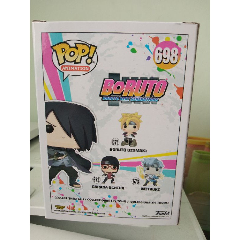 boruto sasuke funko pop