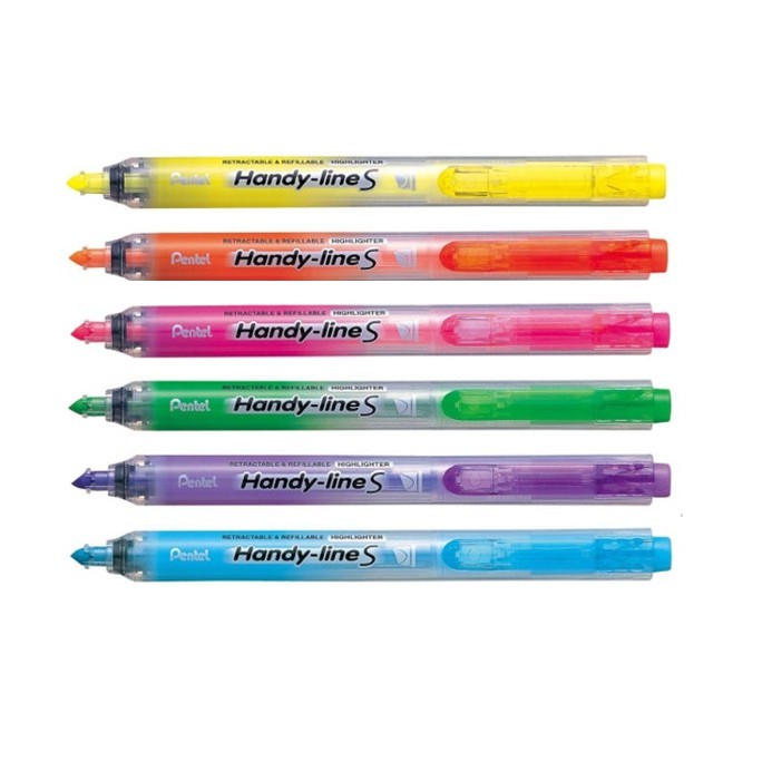 Pentel Handy Line S Retractable Highlighter Shopee Singapore