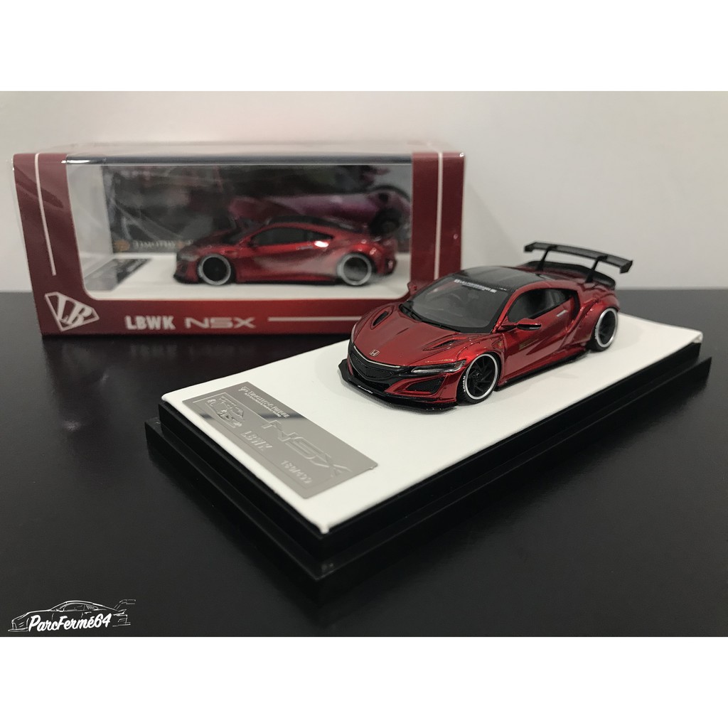 Shop Malaysia Timothy Pierre 1 64 Lbwk Honda Nsx Metallic Red Shopee Singapore