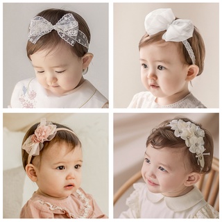HOT Baby headband cute princess baby headwear baby girl lace bow headband