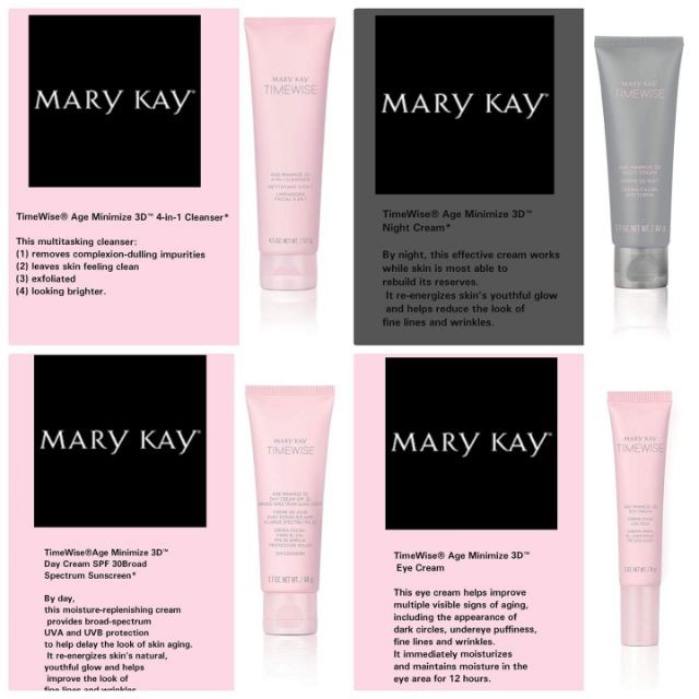 Mary kay timewise age