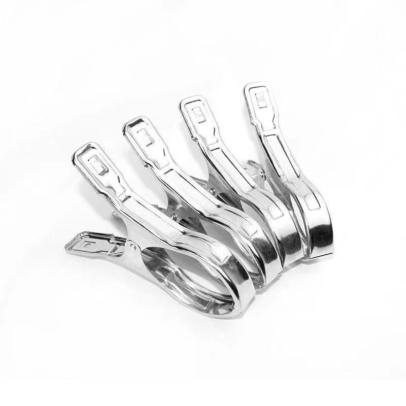 12 PCs Oversized Stainless Steel Clip Quilt Clip Quilt Big Clip Windproof Clip Clothes Pin Air