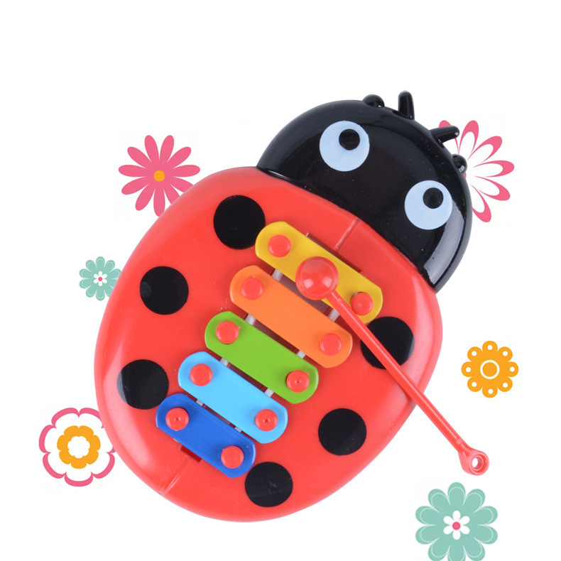5 Colors Key Kids Xylophone Development Instrument Educational Musical Toys