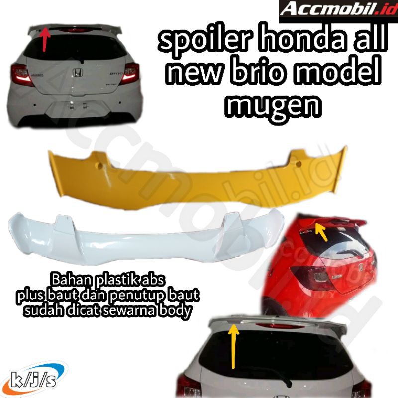 honda brio spoiler price