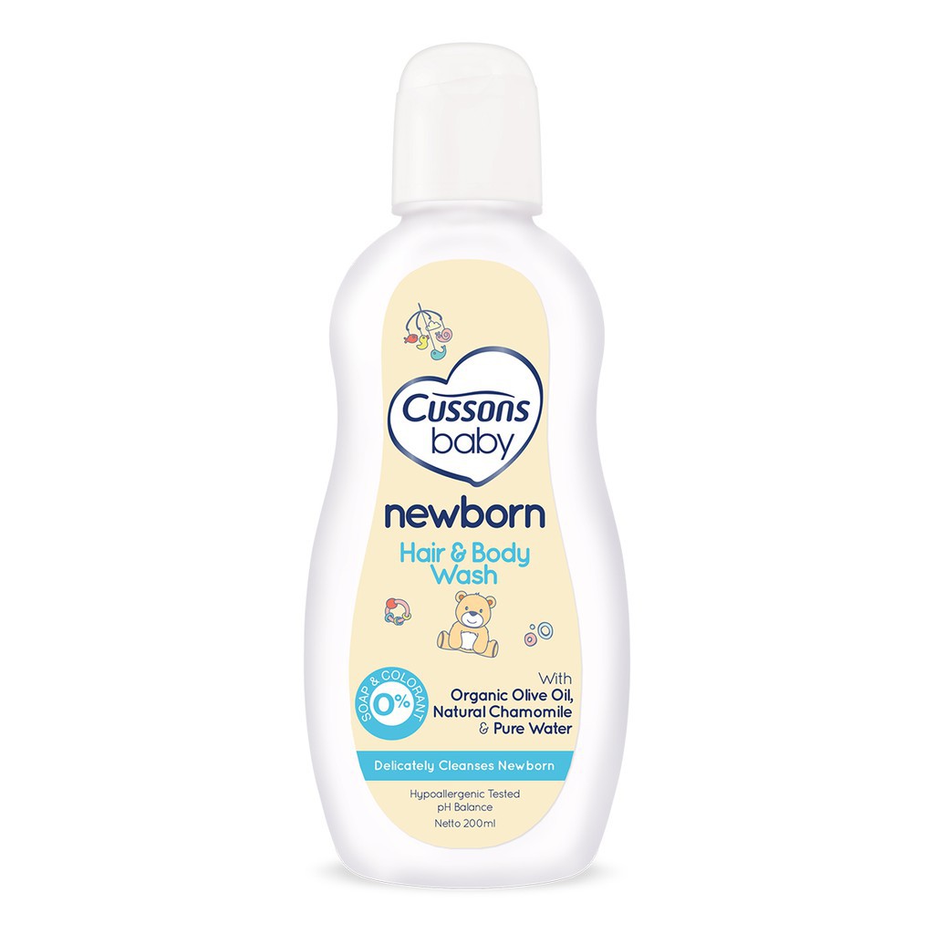 cussons baby hair & body wash