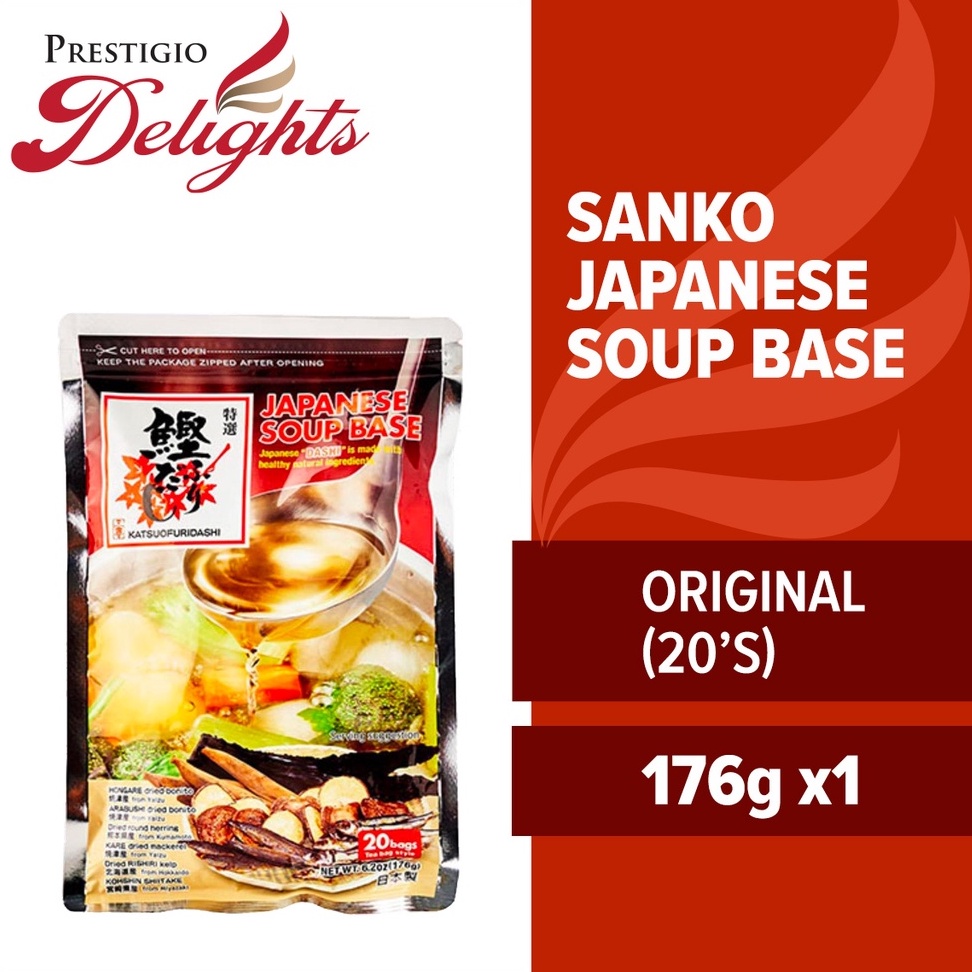 Sanko Katsuo Dashi Pack Japanese Soup Base 20pkt 176g Shopee Singapore