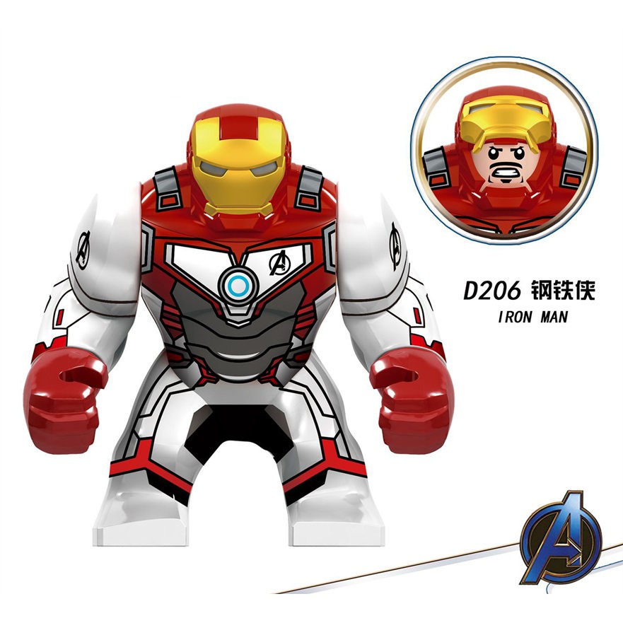 big iron man lego